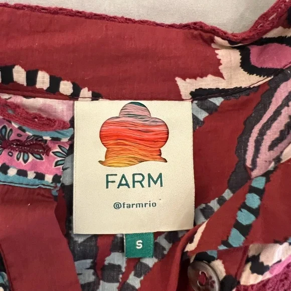 FARM Rio Multicolor Patterned Blouse - Picture 2 of 3